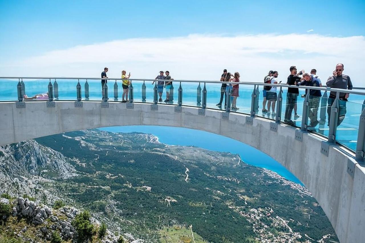 Villa Borzic Omiš Eksteriør bilde
