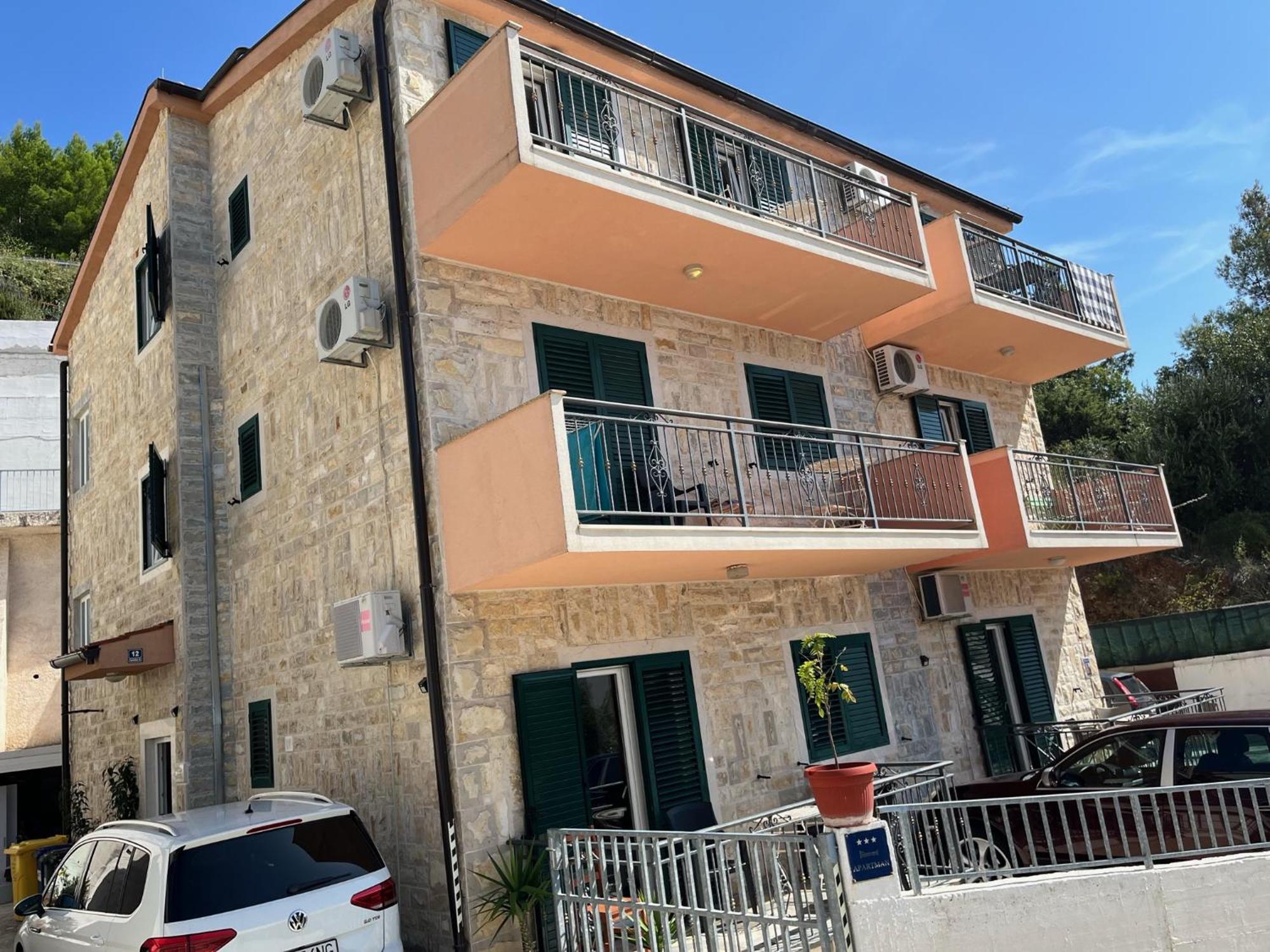 Villa Borzic Omiš Eksteriør bilde